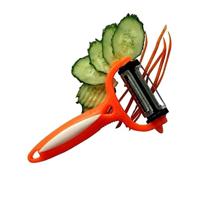 3 In 1 Roto Peeler - Orange
