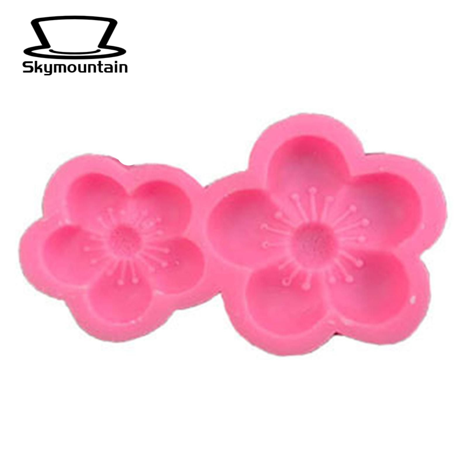 Chocolate Mold Food-grade Cherry Flower Fondant Cake Mold