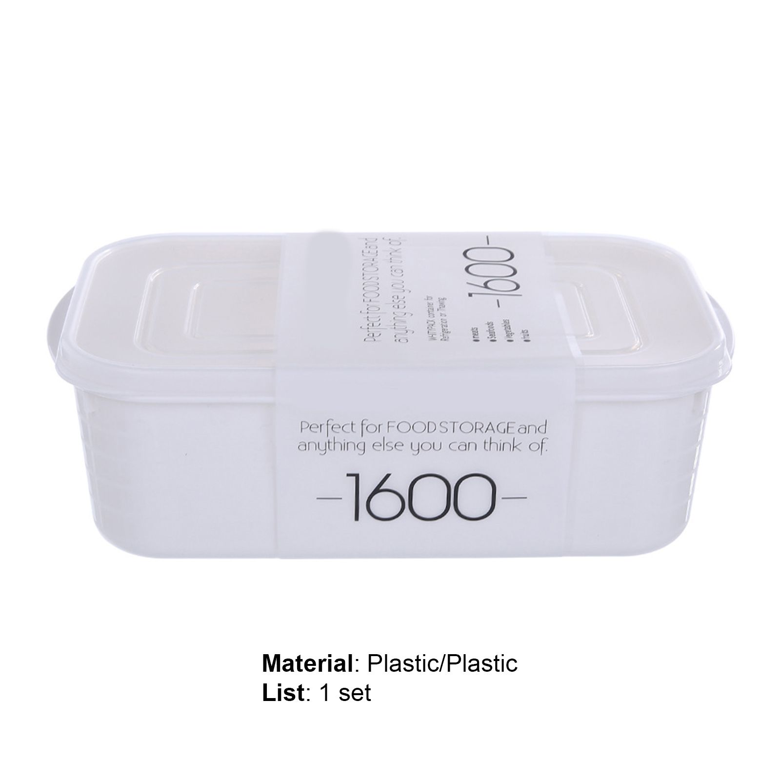 Food Case Wear-resistant Cold-resistant Lid Design Food Box