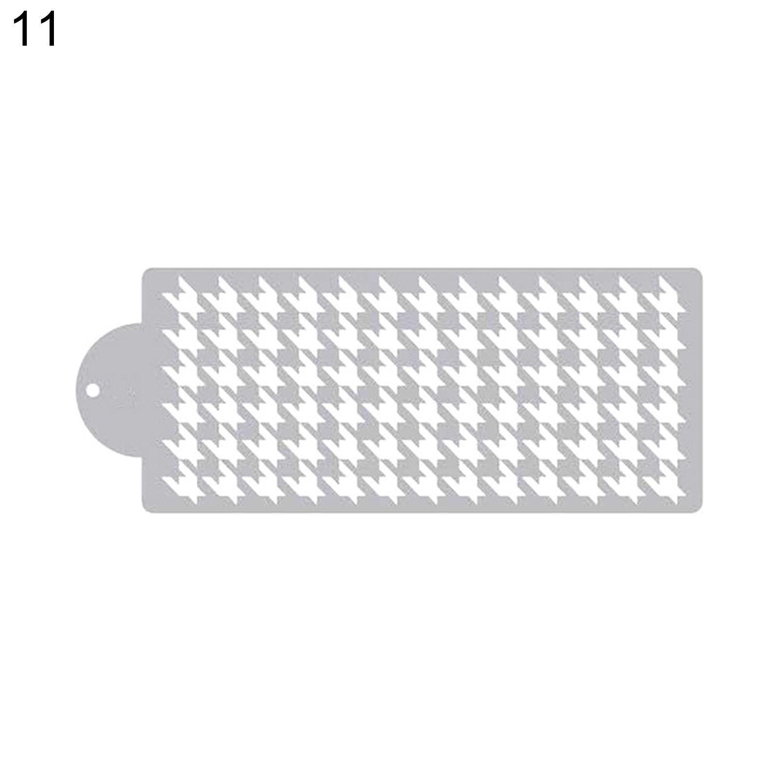 Cake Decoration Mold Hollow Celebration Birthday Cake Spray Template