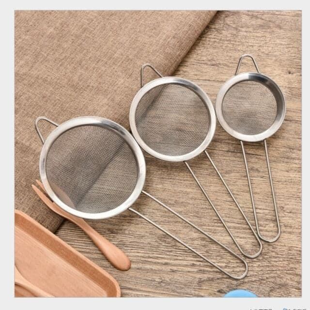 Tea Strainer - Silver (3 Pcs)