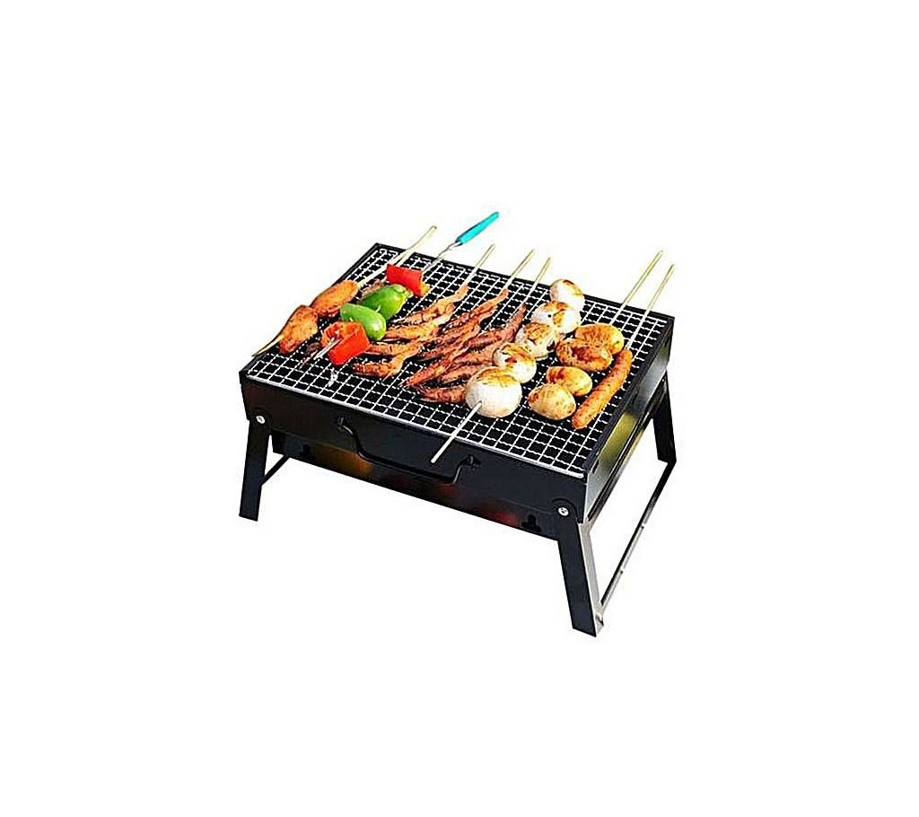 BBQ Portable Barbecue Grill Camping - Black
