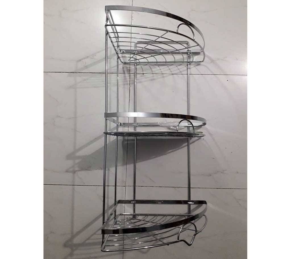 Stainless Steel Corner Shelf 