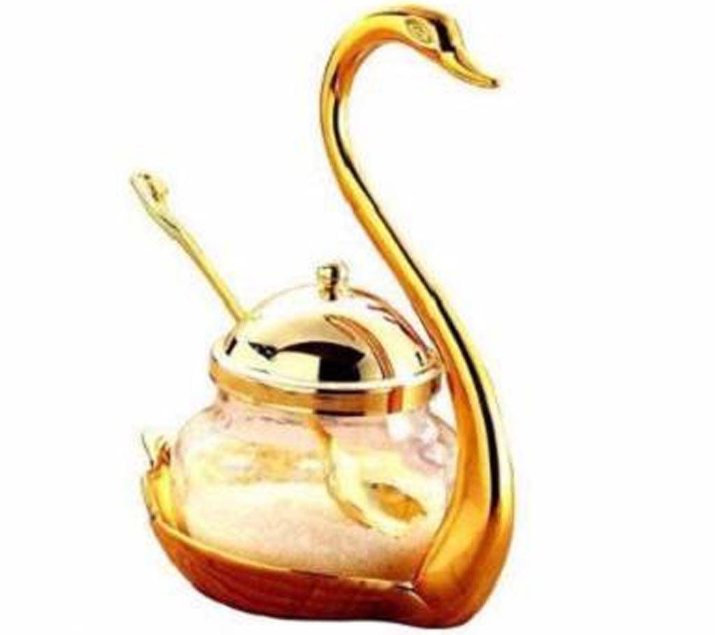 
SWAN Sugar Bowl and Spoon Set