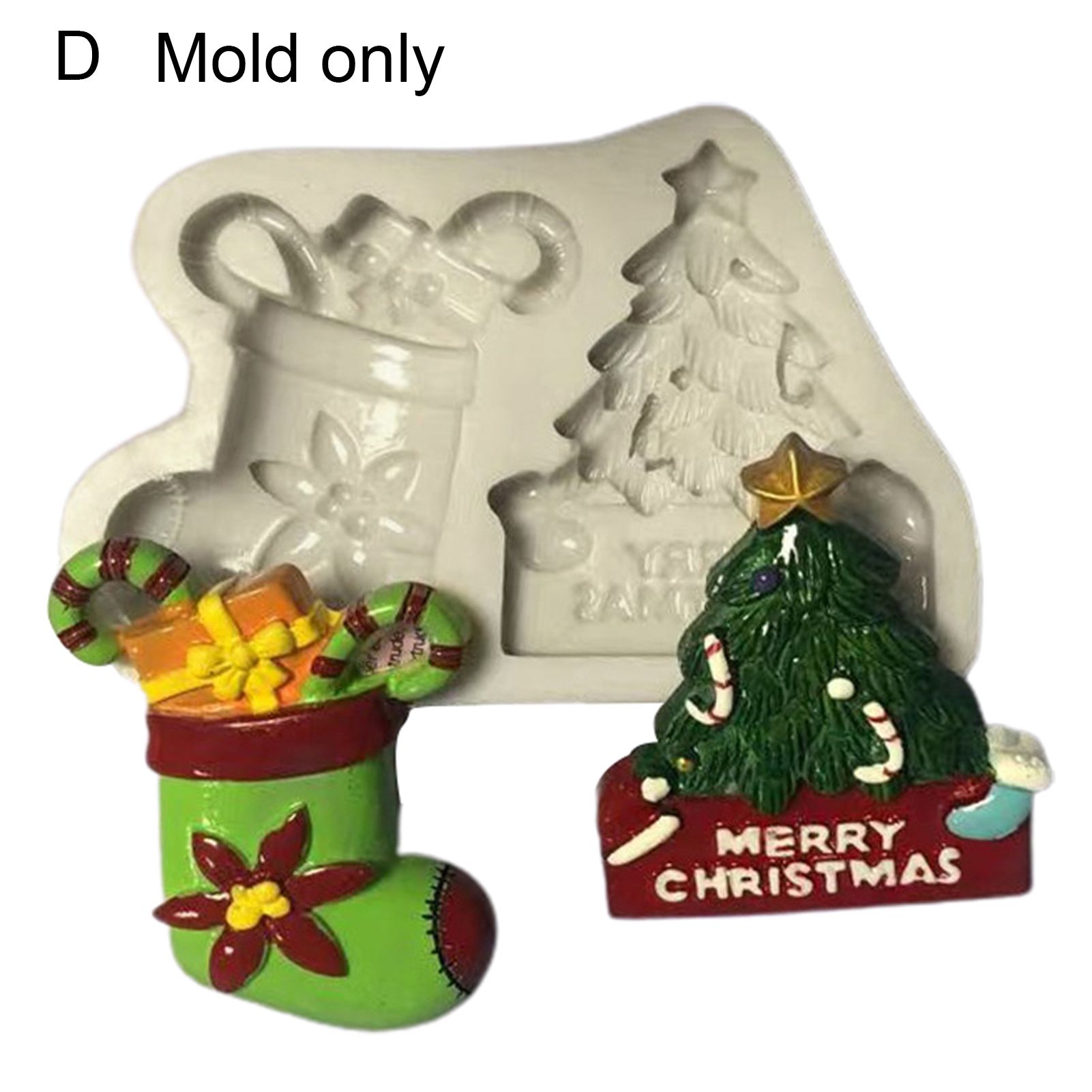 Baking Mold Corrosion Resistant Anti-stick Christmas Chocolate Cake Mould