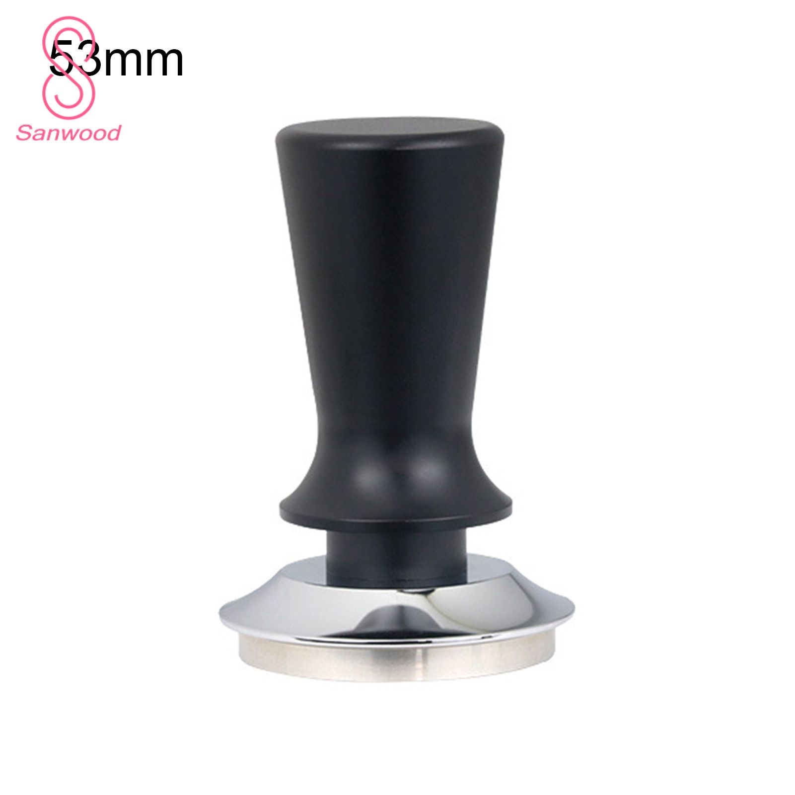 Coffee Powder Tamper Flat Base Solid Metal Espresso Tamper