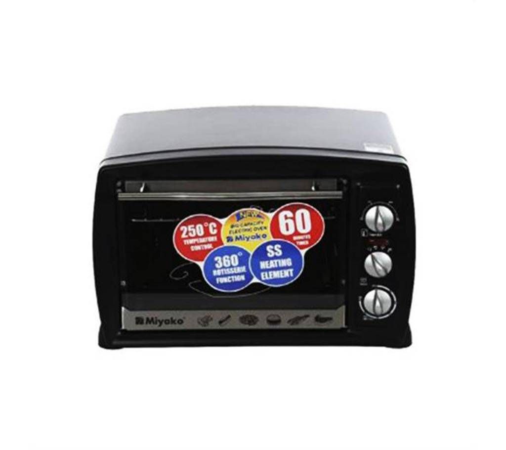 Miyako Electric Oven (MT 240R) - Black