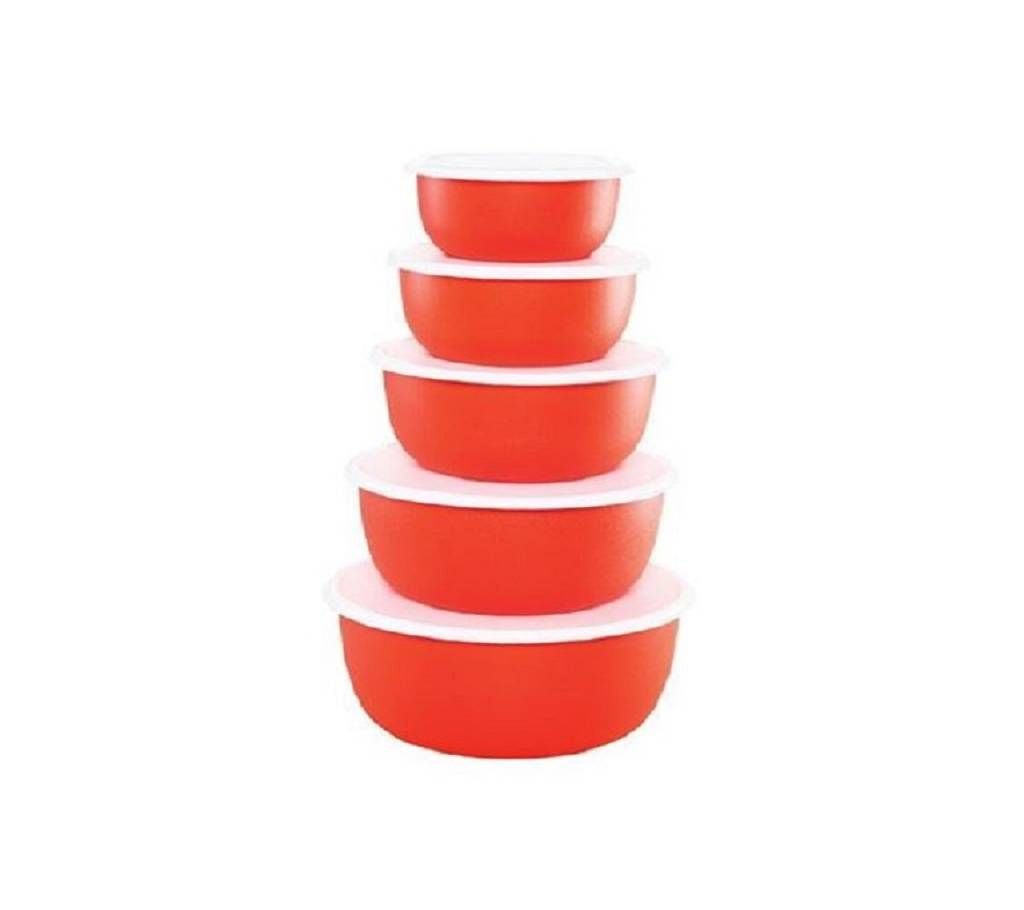 Classic Round Container - 5 Pcs Set 