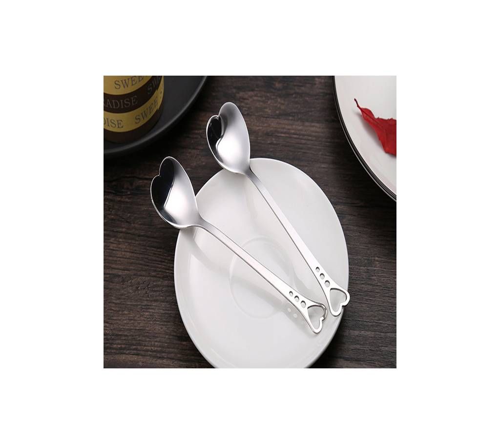 Heart Shaped Coffee Spoon, Ice Cream Spoon, Dessert Spoon