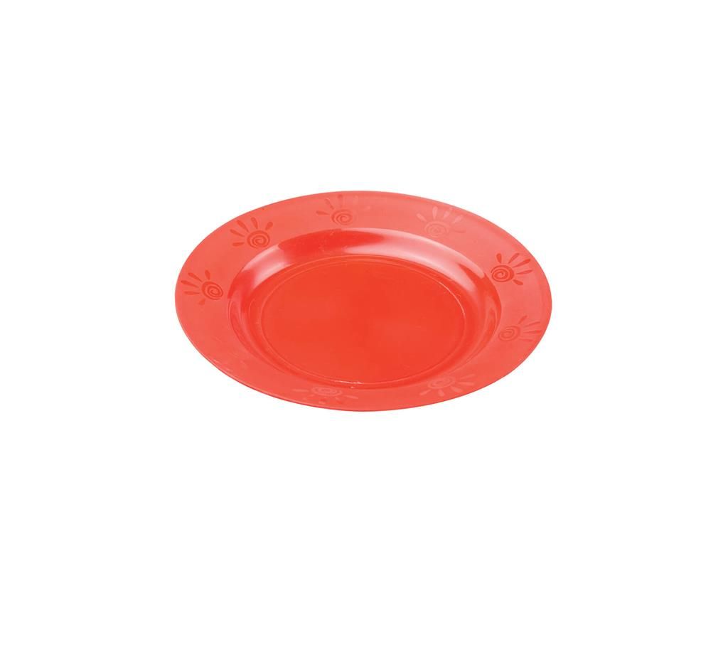 74108 Economy Plate - Red (Combo of 10)
