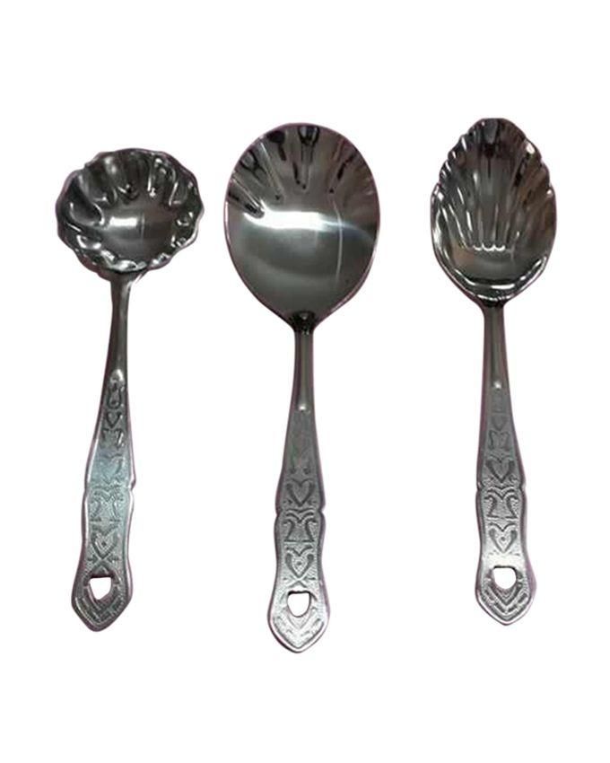 Rice Curry and Daboo 3pcs - Silver