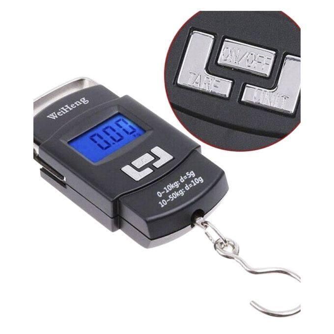  Digital Electronic Hanging Scales 50kg - Black