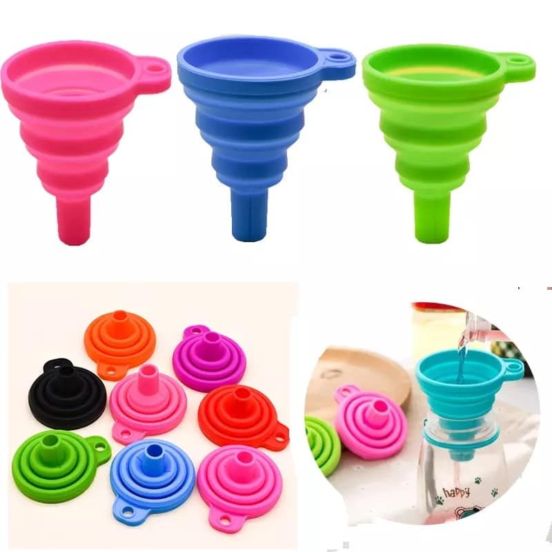 Multicolor Cute Kitchen Oil Funnel