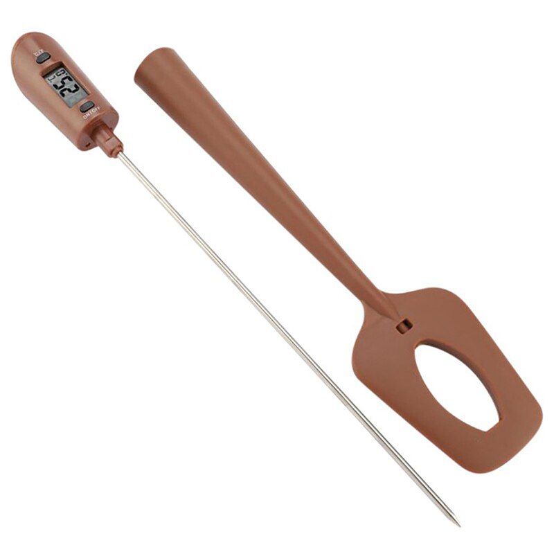 Kitchen Digital Food Thermometer Silicone Chocolate Spatula Digital Milk Coffee Syrup Meat Food Probe Cooking BBQ Gauge Tool