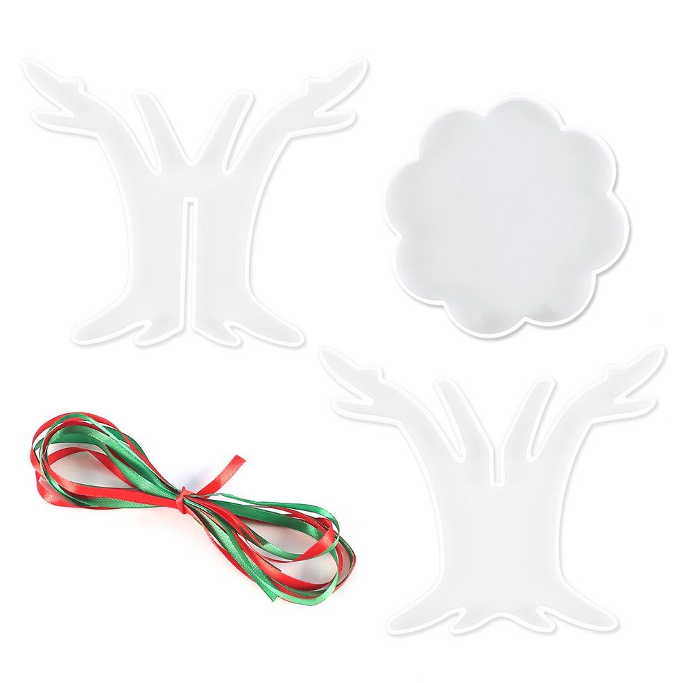 Silica Gel Mould DIY Crystal Resin Irregular Branch Flower Pot Shelf Mold