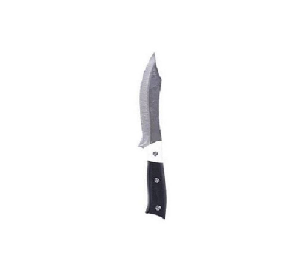 Kitchen Small Slim Knife -Black and Silver