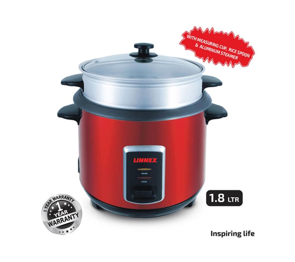 Linnex Rice Cooker LNX-RCO-1.8L Red