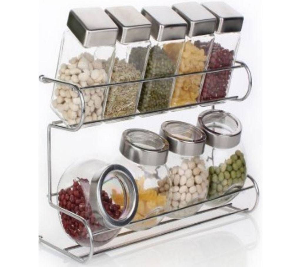 9pcs kitchen spice Pot1