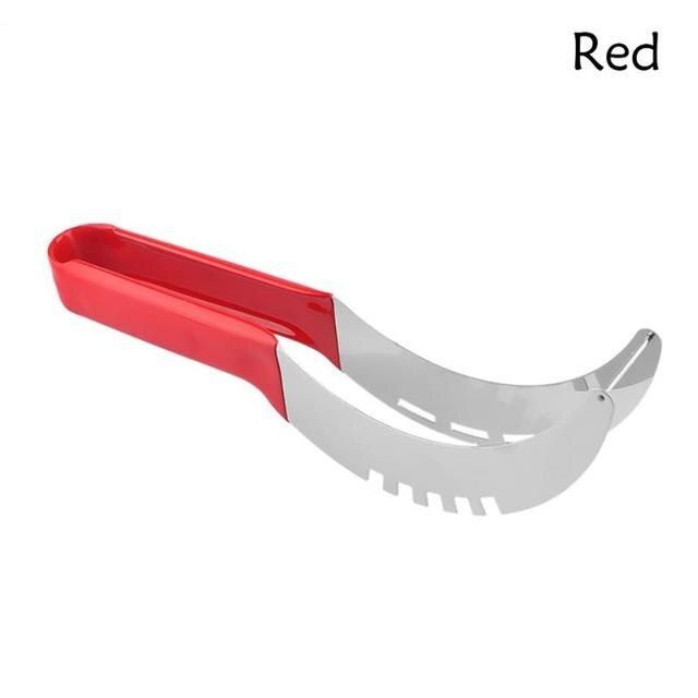 Kitchen Fruit Watermelon Knife Slicer Stainless Steel Windmill Cutting Spoon Corers Knife Fruit Salad Tool Kitchen Gadgets Tools-Watermelon Slicer 2