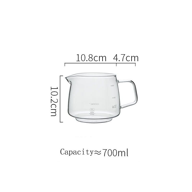 Hand Brewed Coffee Filter Set with V60 Porcelain Coffee Hand Brewing pots pour over coffee kettle pot dripper stand cup 304