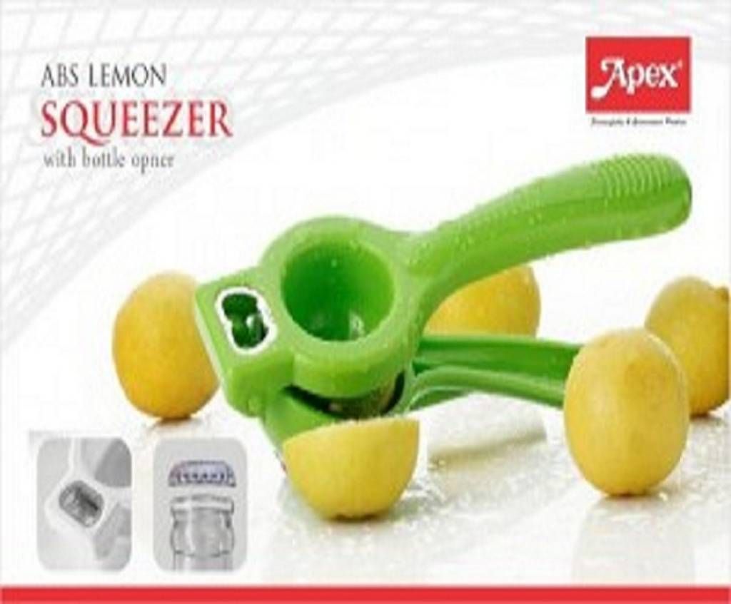 2 in 1 lemon squeezer with bottle opener 