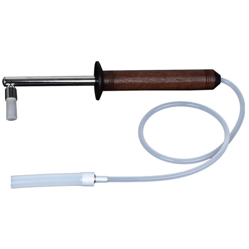 Coffee Machine Steam Cleaning Brush Nylon Anti-Scald Wood Handle Cleaning Brush Coffee Machine Cleaning Tool
