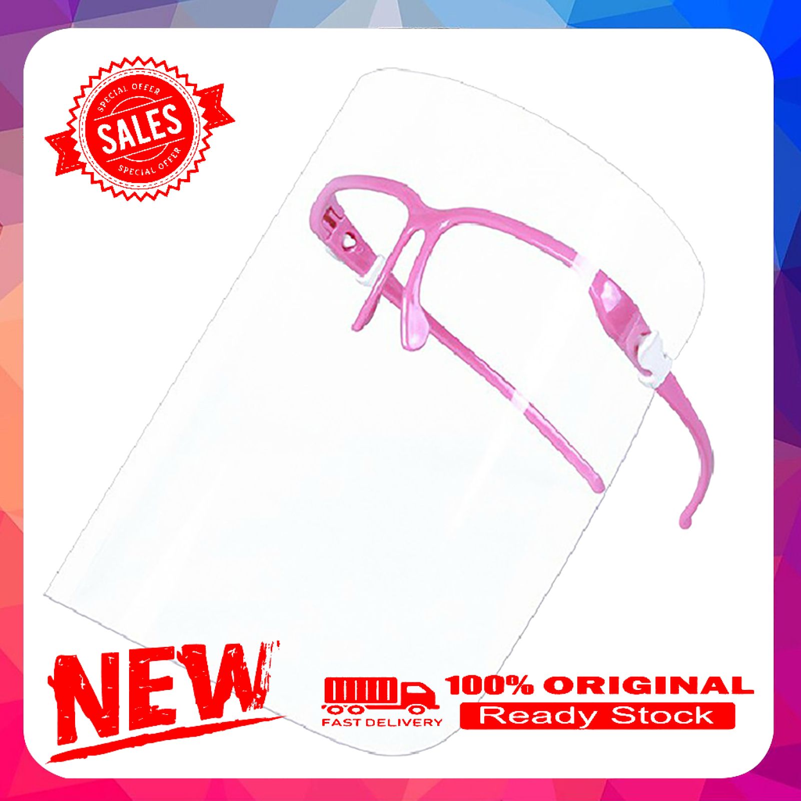 Droplet Splash Guard Ergonomic Design Anti-Fog Plastic Transparent Goggles Screen Cooking Tools