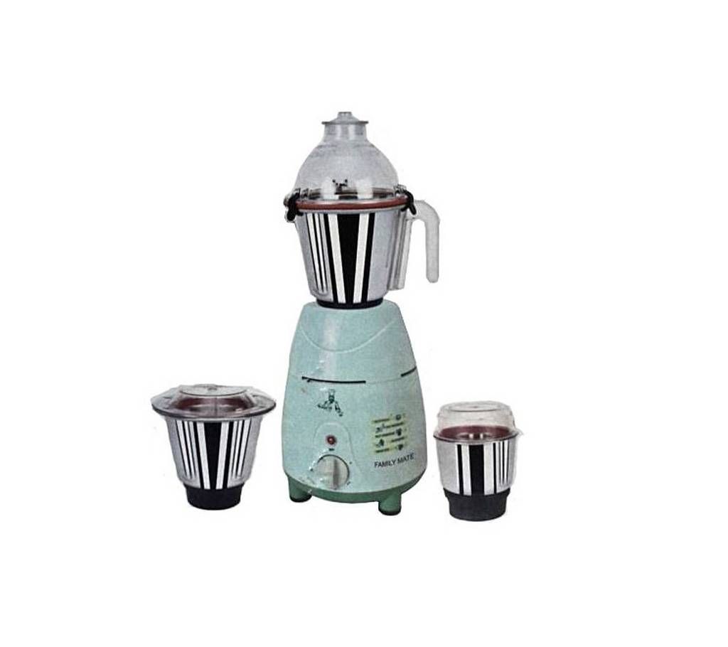 Jaipan Family Mate Mixer Grinder - 850W - Silver and Green