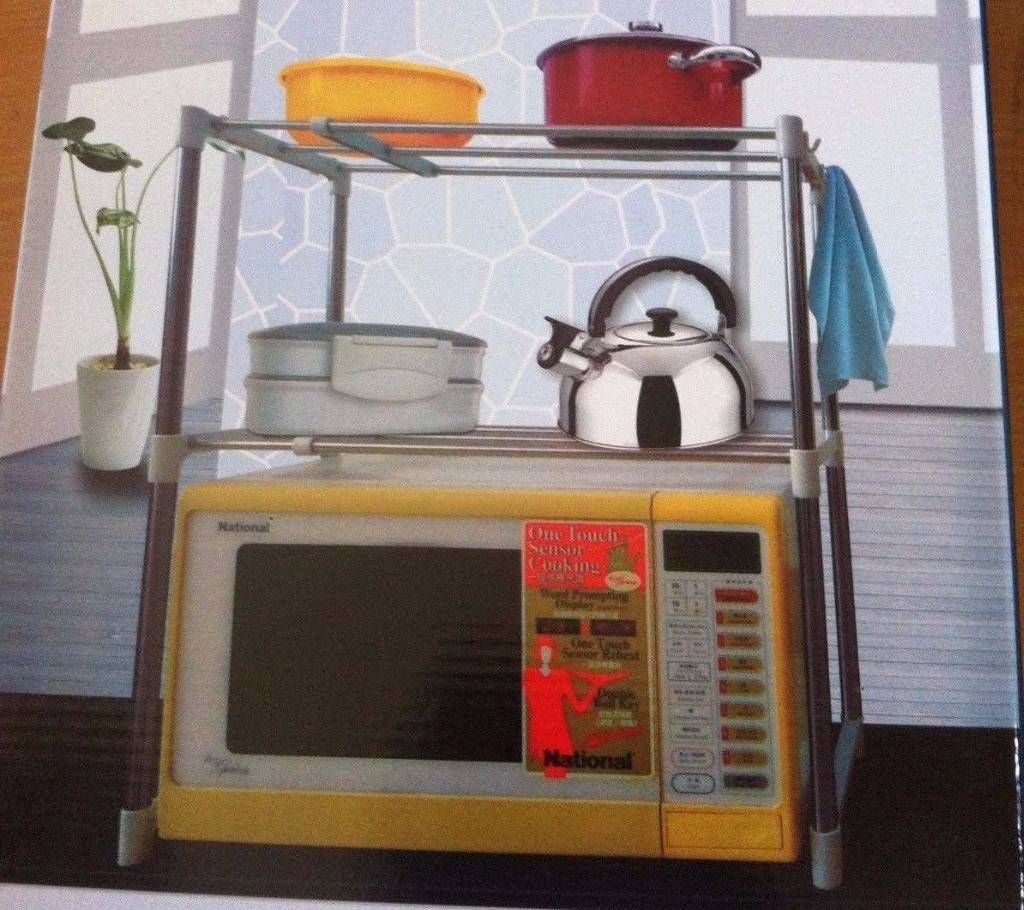 Microoven  storage rack