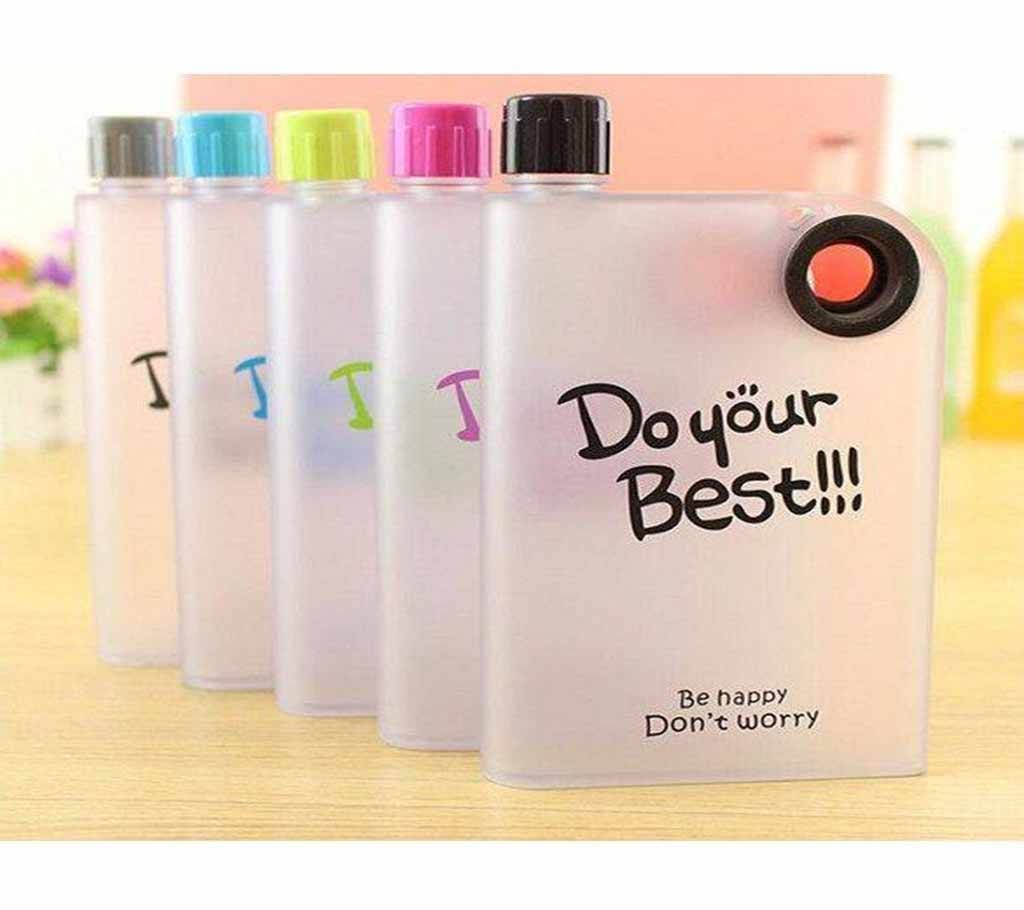 Notebook Water Bottle (1 pcs) - 380ml
