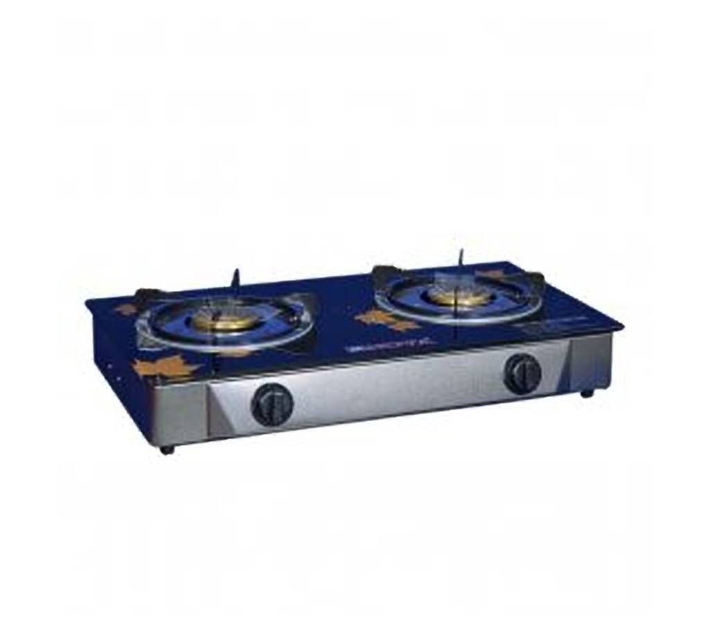Nova 2 Burner Gas Stove With Glass Top NV 810