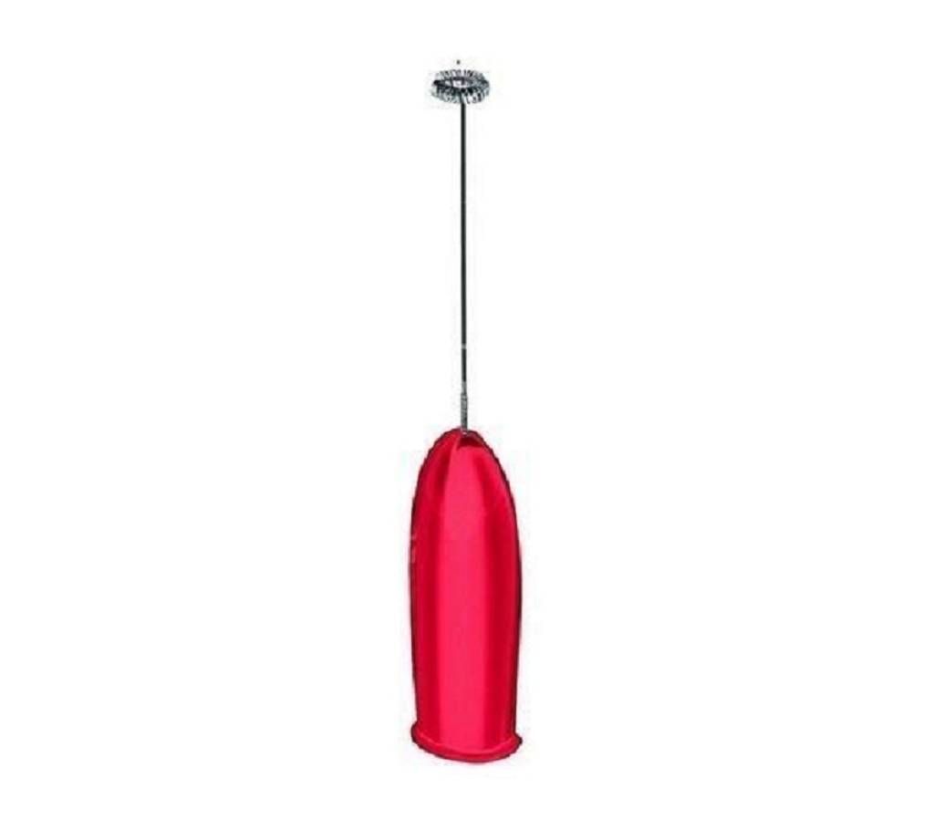 Drink Frother for Foamy Coffee - Red