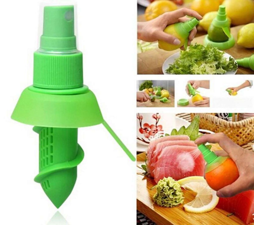 1 Set Lemon Sprayer kitchen Gadgets Orange Juice Citrus Spray Manual Fruit Juicer Lemon Squeezer Kitchen Tools