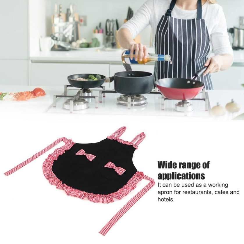 Bowknot Apron Multifunctional Cooking Oil‑Proof Waterproof Antifouling for Kitchen