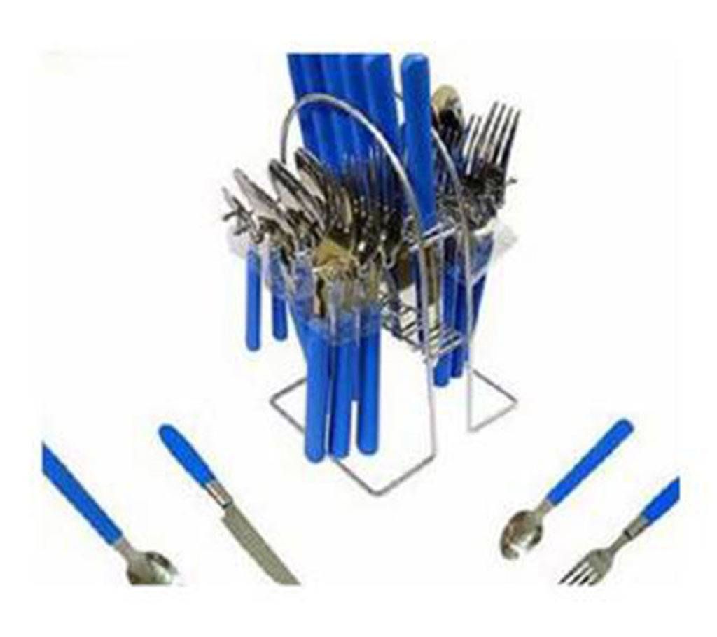 24 pieces stainless steel cutlery set 