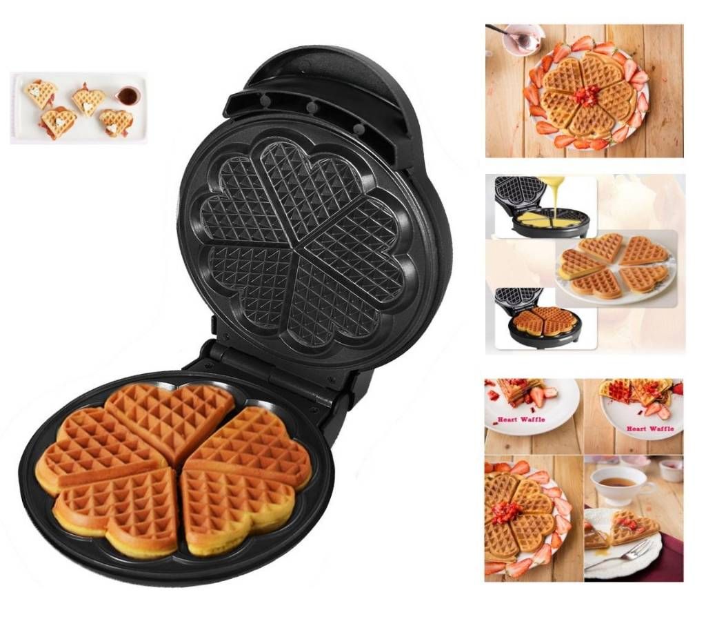 Electric Heart ShapeWaffle Maker