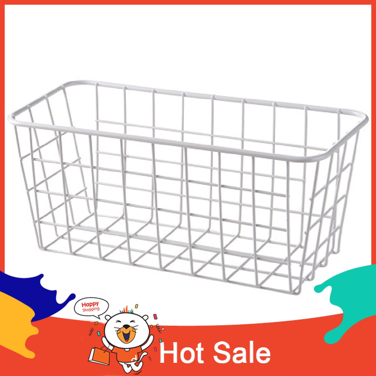Storage Rack Stable Space-saving Wrought Iron Multipurpose Storage Bracket for Shower Gel