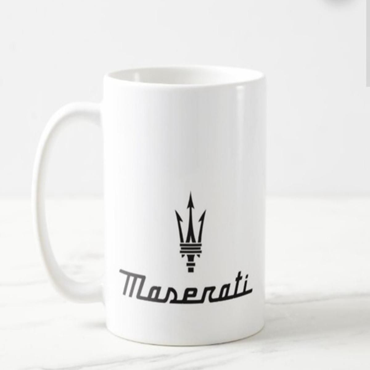 Maserati theme car mug