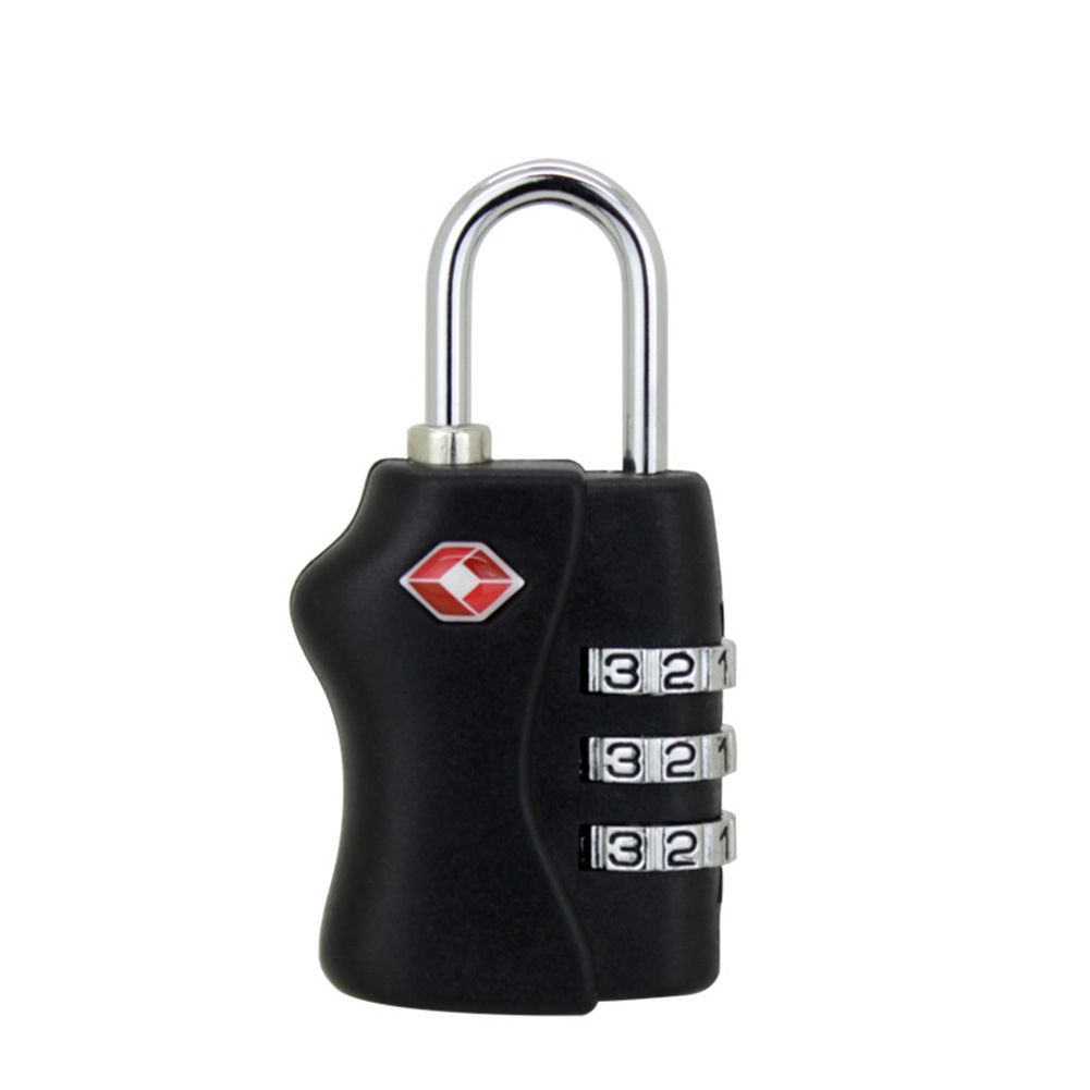 Yfashion Lock Security 3 Digit Combination Suitcase Luggage Bag Code Lock Padlock