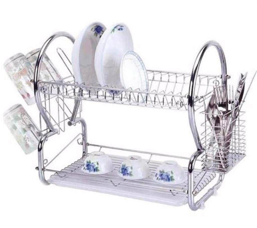 2 Layers Kitchen Dish Drying Rack