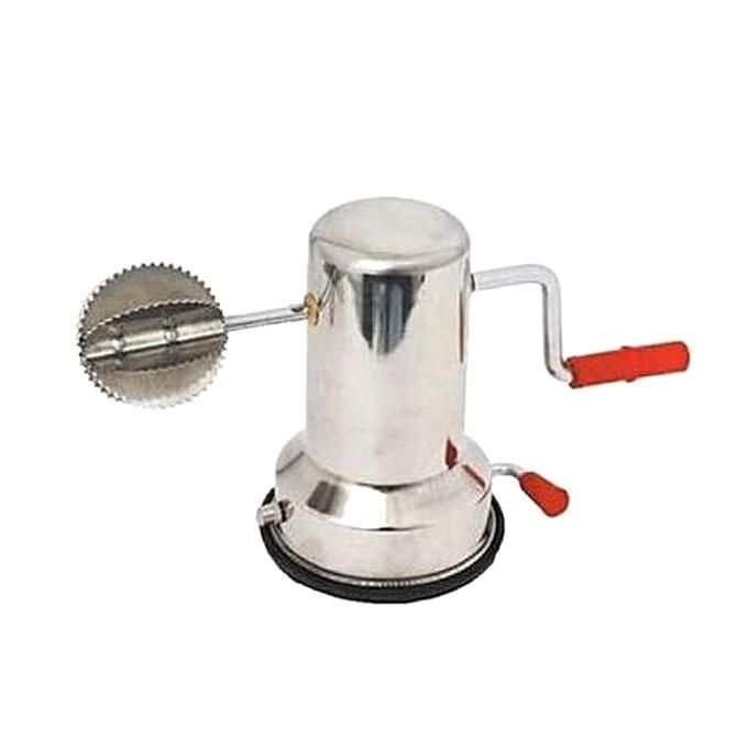 Coconut Crusher and Scraper - Silver
