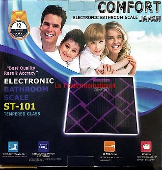 COMFORT ELECTRONIC BATHROOM SCALE JAPAN 12 Mounth Warranty