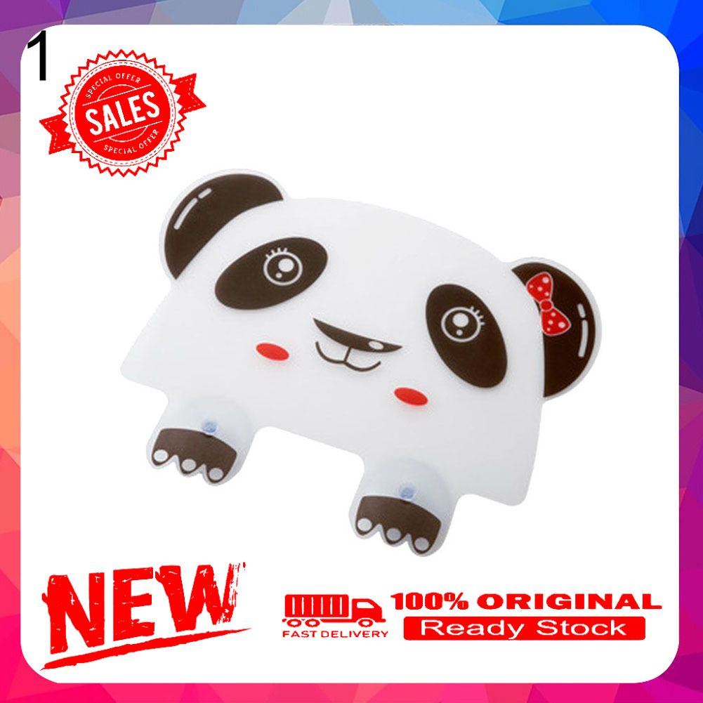 Cute Panda Sucker Water Splash Guard Baffle Wash Basin Sink Board Kitchen Tool