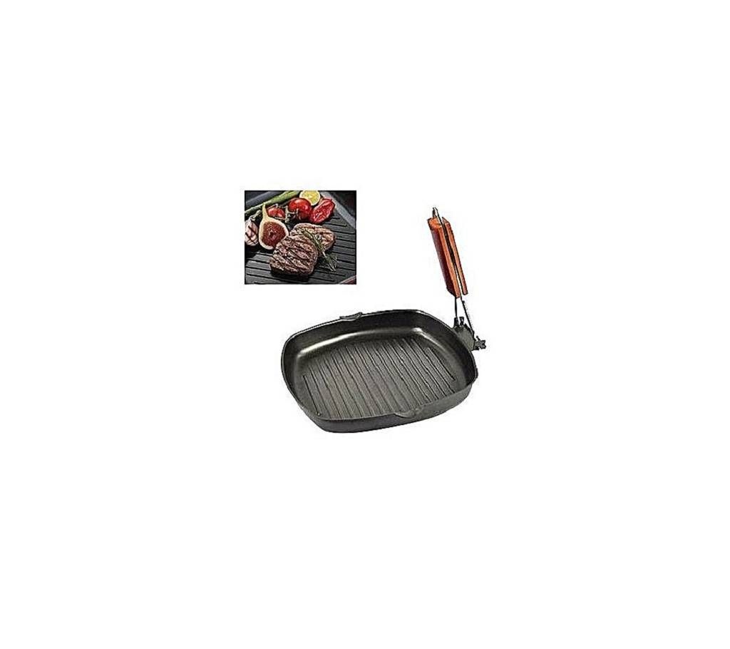 Non Stick Square Grill Pan - Black
