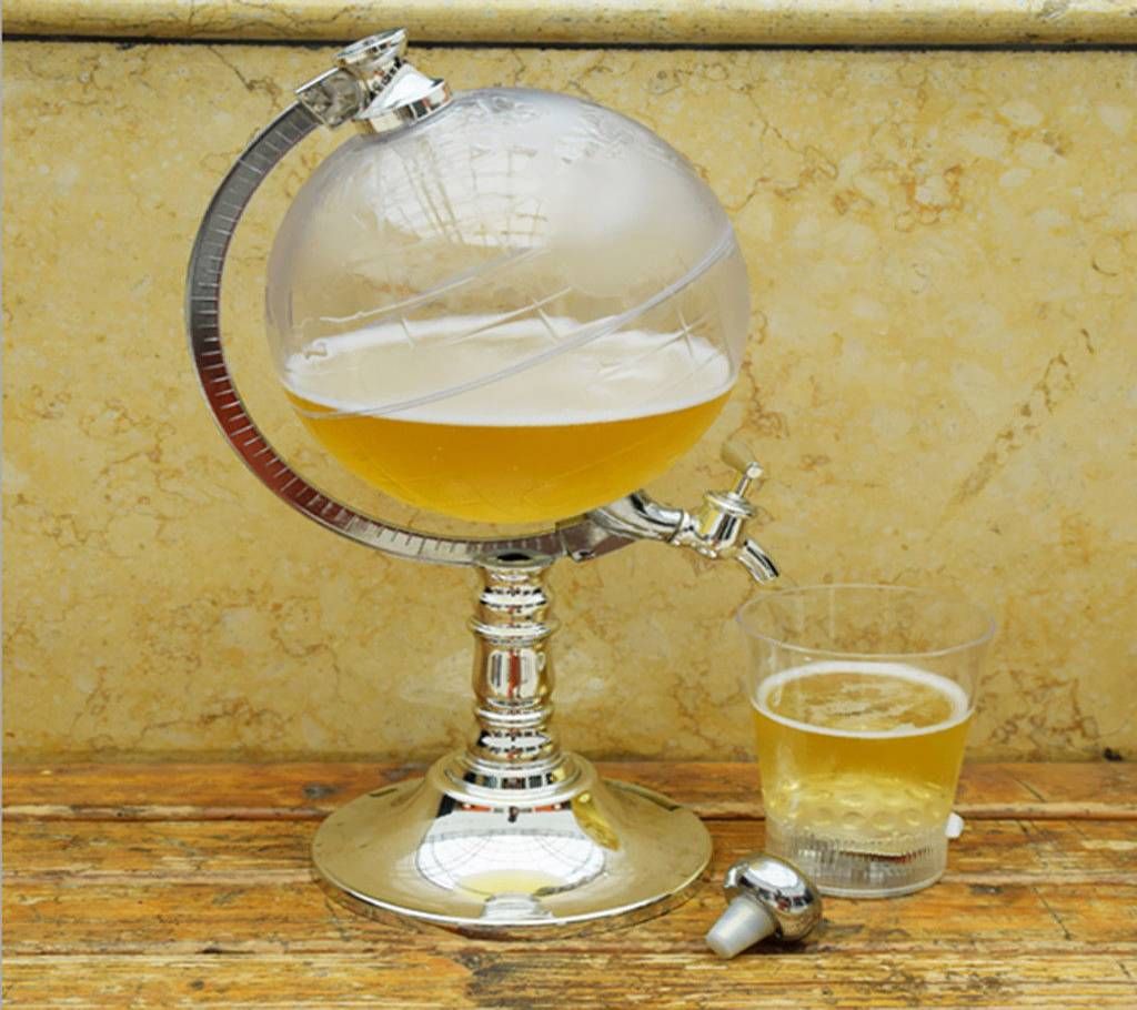 Globe Shape Plastic Home Drink Dispenser