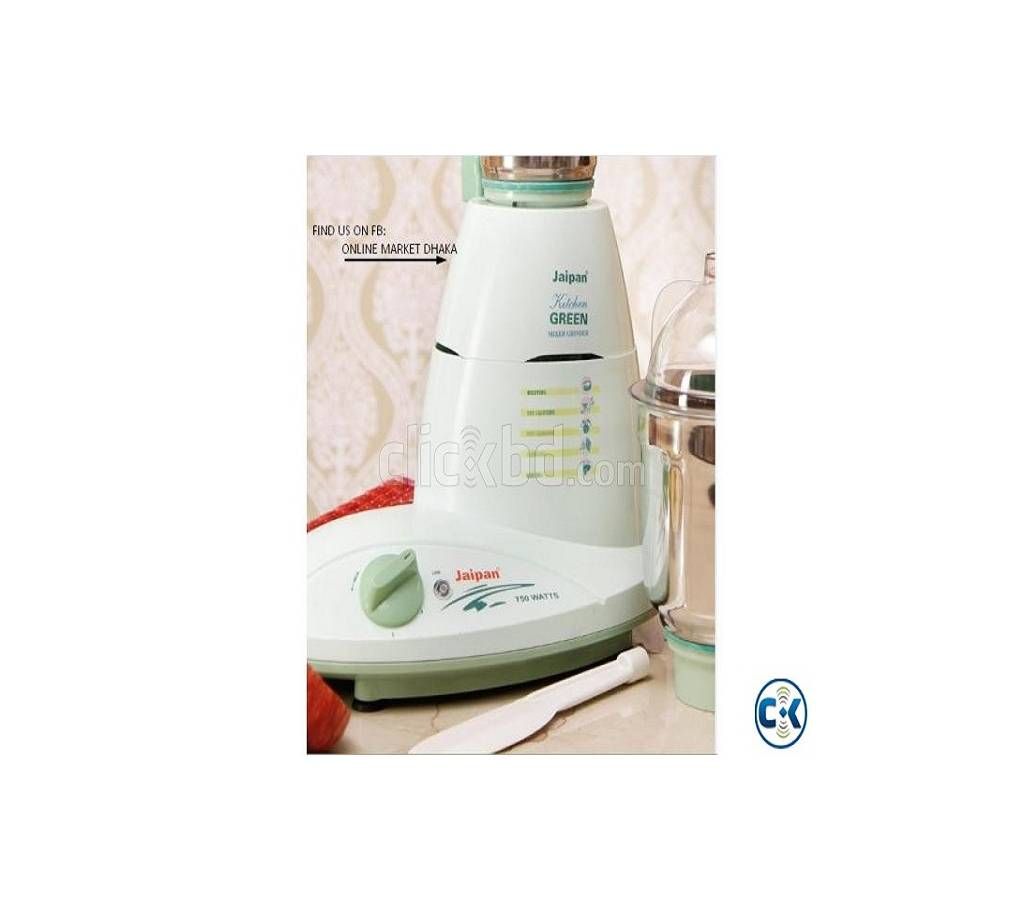 Jaipan Kitchen Green 750w Mixer Blender /Grinder