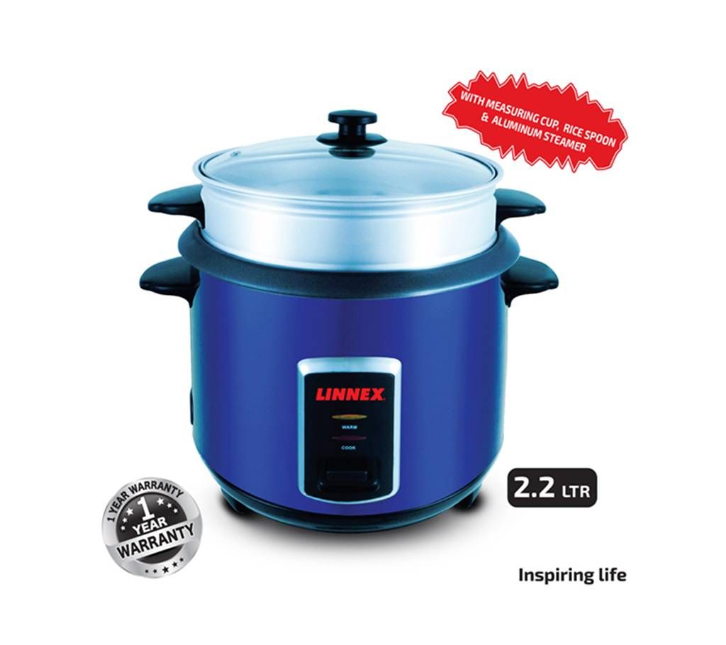 Linnex Rice Cooker (Open Type) 2.2ltr