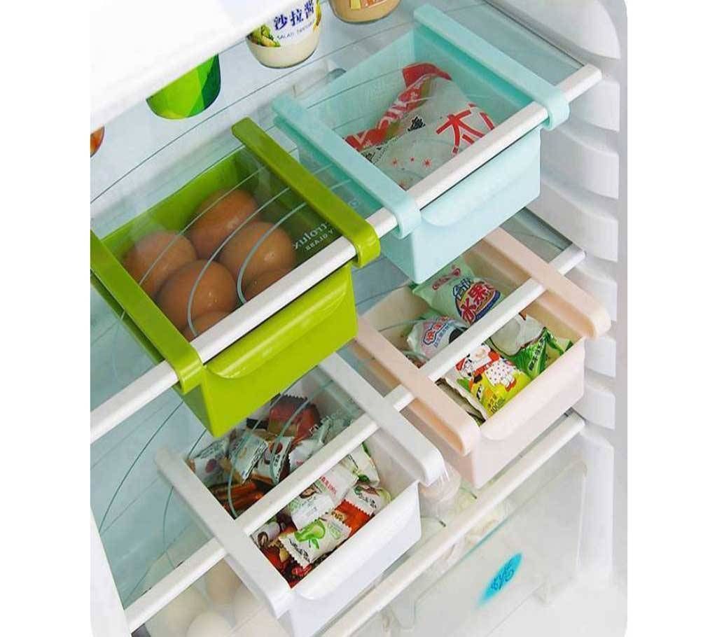 Refrigerator Supplies Sliding Drawers Organizer Storage Rack Shelf With Multi Color Holder Drawer Kitchen Fridge Freezer Tools 4 2qj jj