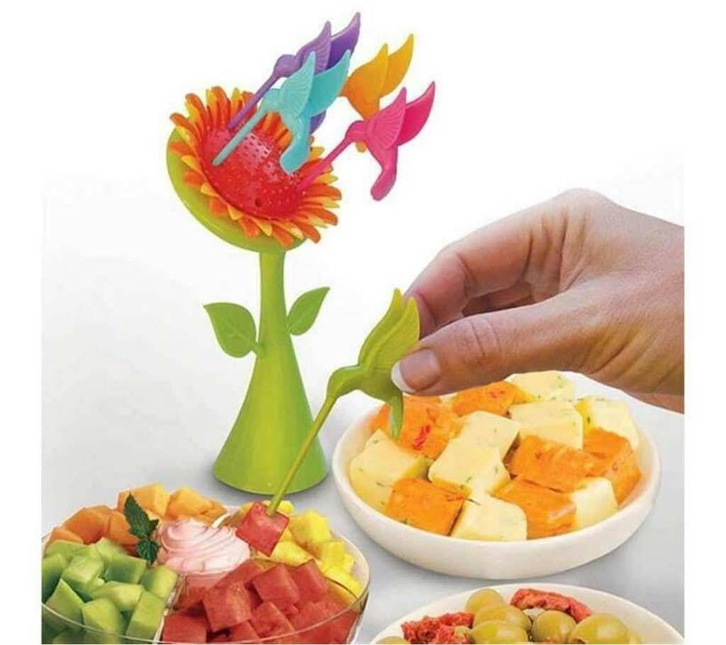 Bird Fruit Fork Set