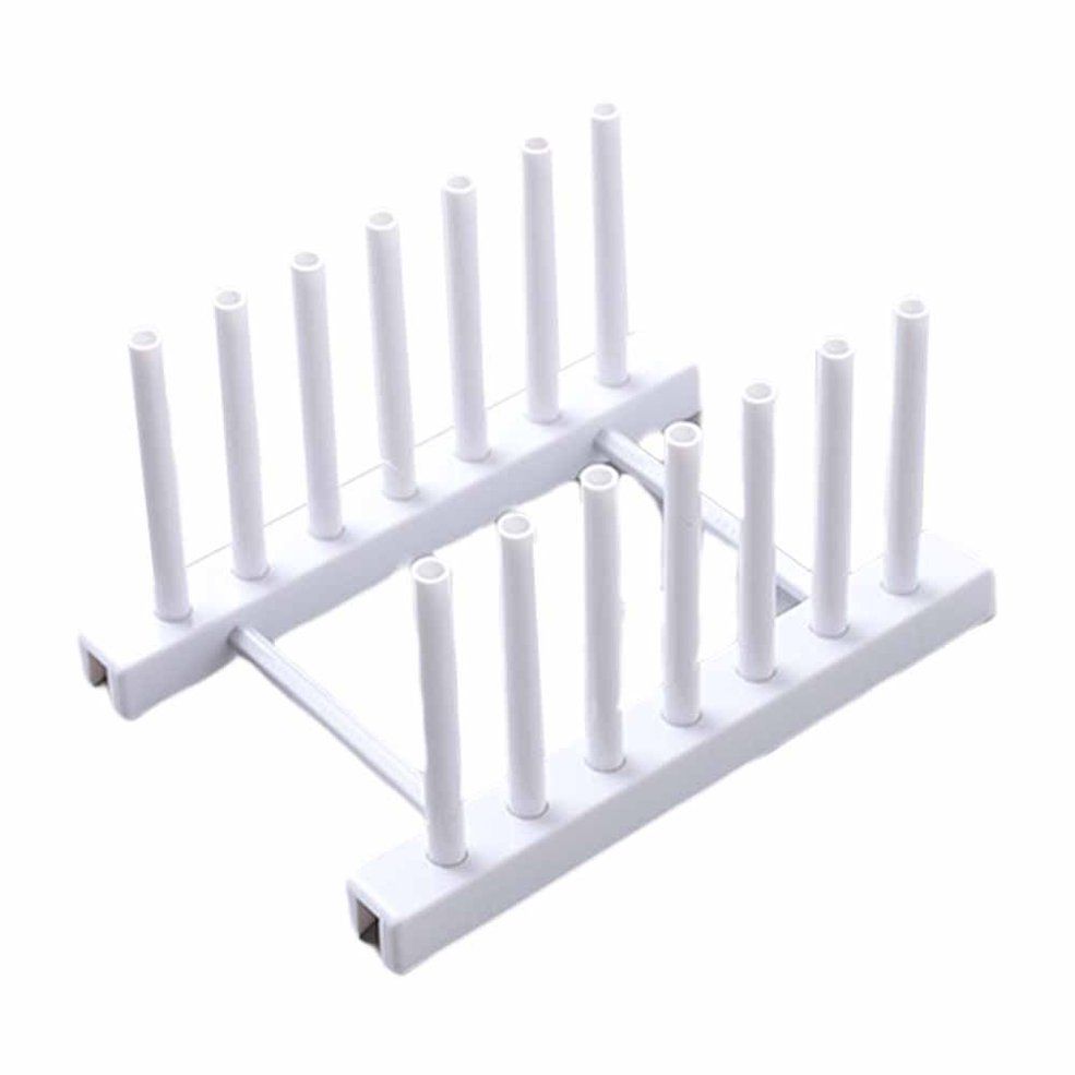 Kitchen Convenient Plastic Drain Rack Removable Multi-Purpose Dish Drain Rack